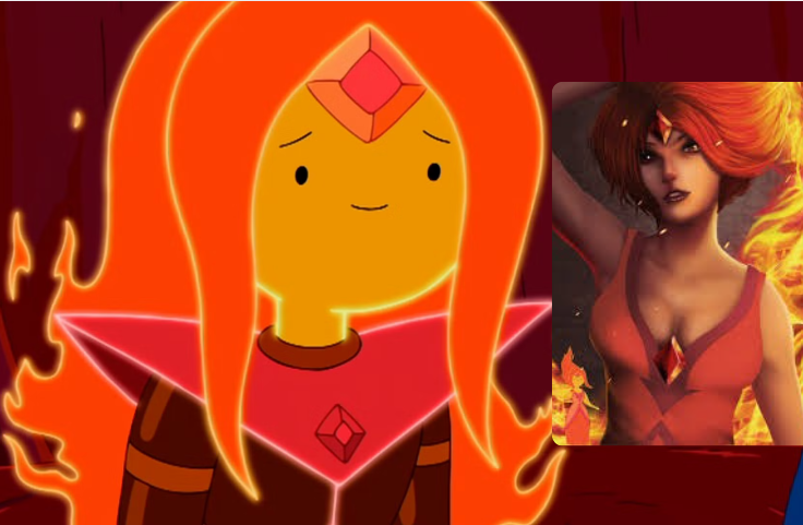 adventure time flame princess