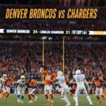 denver broncos vs chargers match player stats