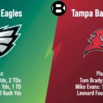 Philadelphia Eagles vs Tampa Bay Buccaneers Match Player Stats