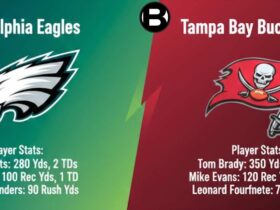 Philadelphia Eagles vs Tampa Bay Buccaneers Match Player Stats