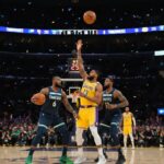 timberwolves vs lakers match player stats