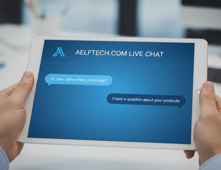 Aelftech com Live Chat