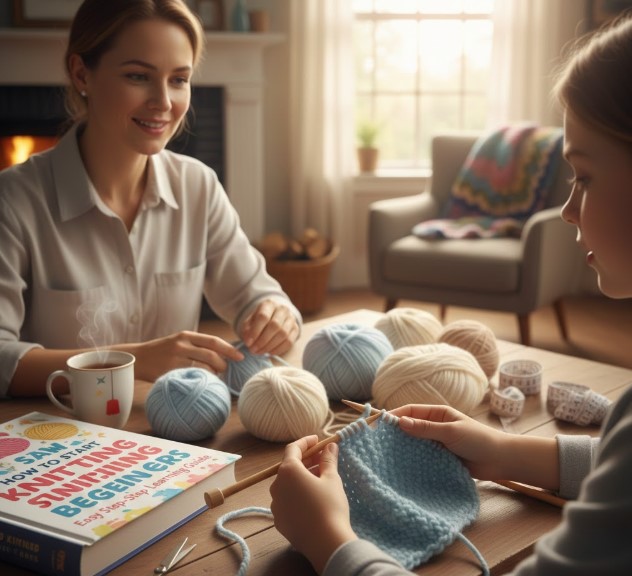 how to start knitting