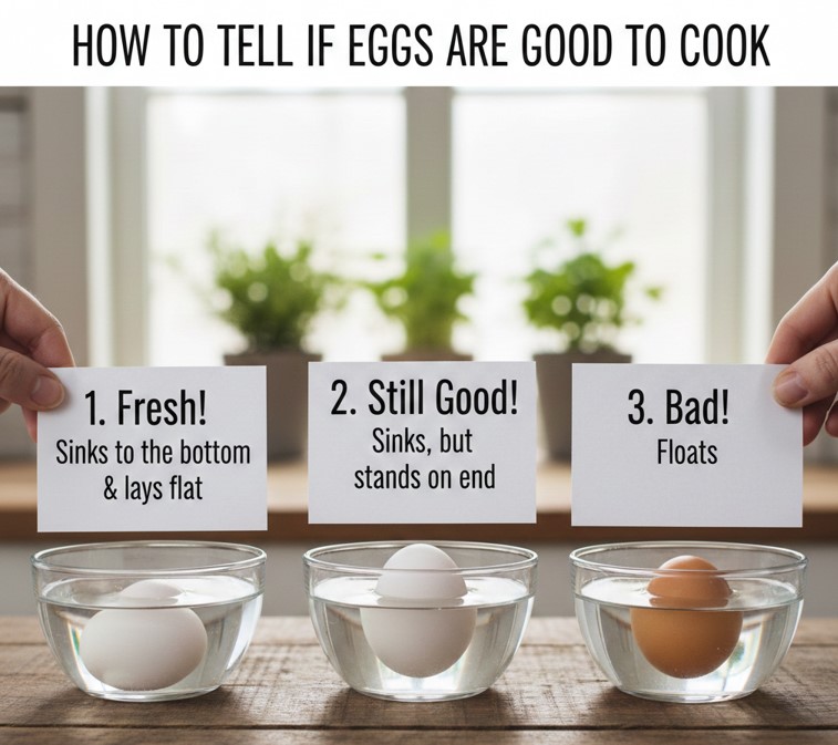 how to tell if eggs are good