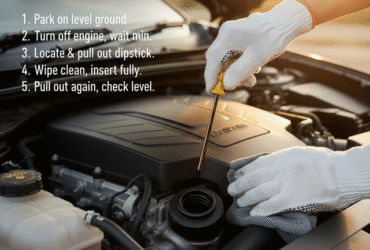 How to Check Engine Oil