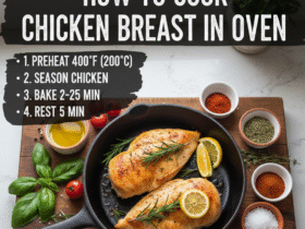 How to Cook Chicken Breast in Oven