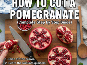 How to Cut a Pomegranate