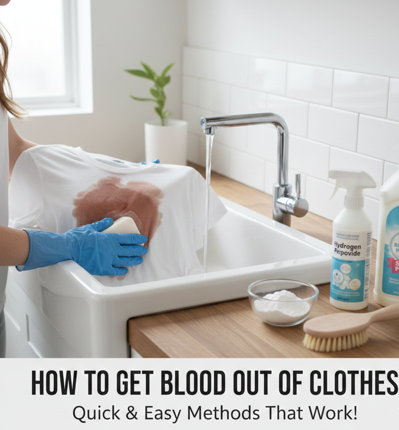 How to Get Blood Out of Clothes