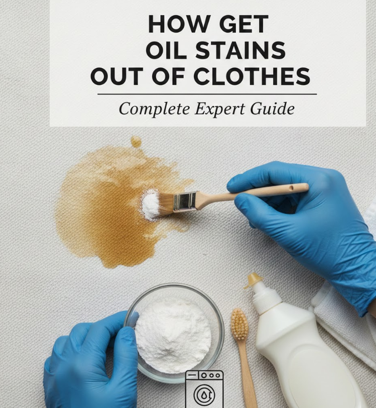 How to Get Oil Stains Out of Clothes