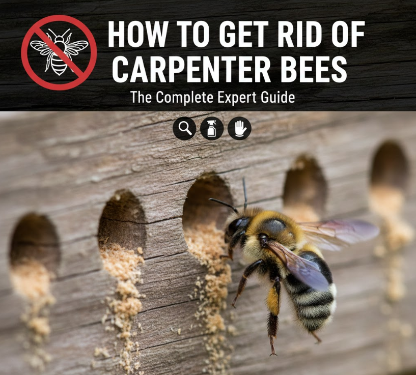 How to Get Rid of Carpenter Bees