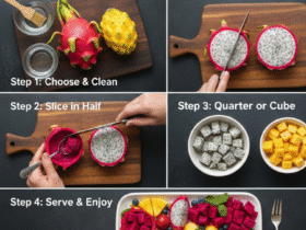 How to Cut a Dragon Fruit