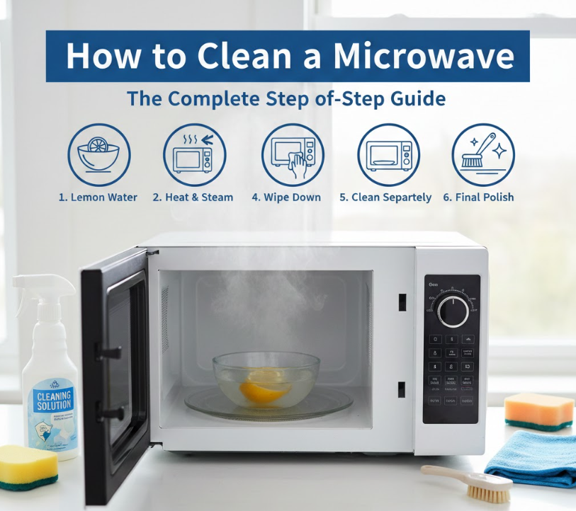 How to Clean a Microwave