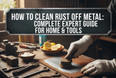 How to Clean Rust Off Metal