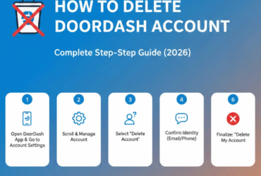 How to Delete DoorDash Account