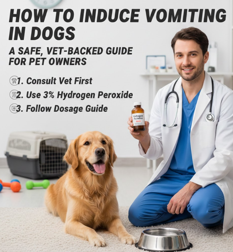 How to Induce Vomiting in Dogs