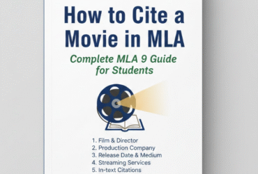 How to Cite a Movie in MLA