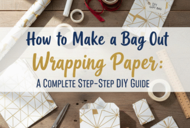 How to Make a Bag Out of Wrapping Paper