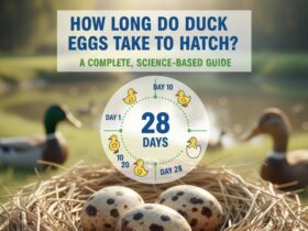how long do duck eggs take to hatch