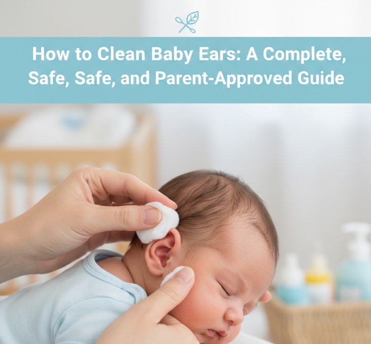 how to clean baby ears
