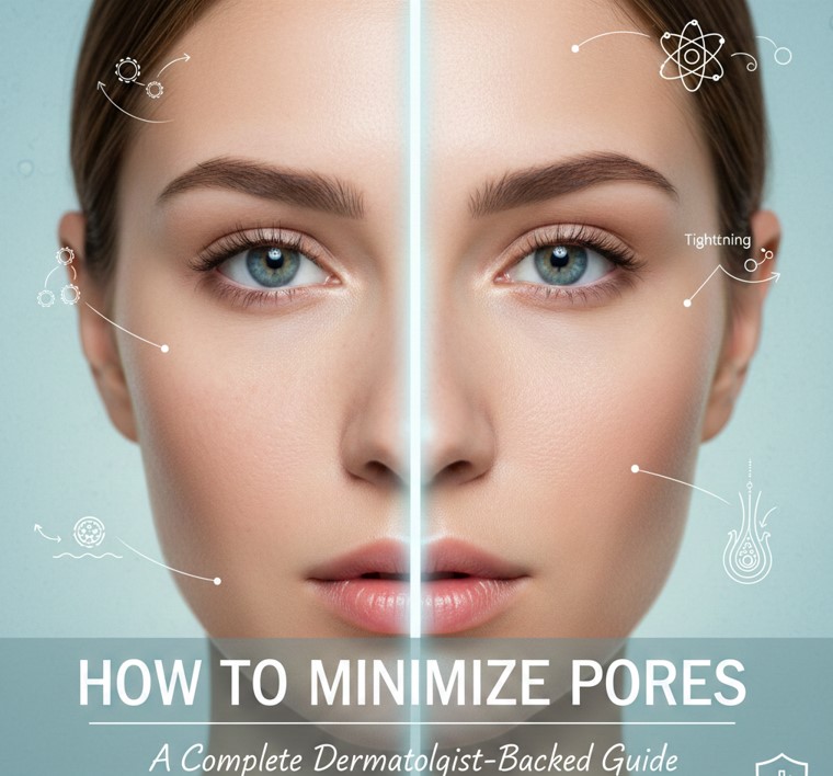 how to minimize pores