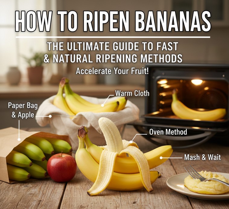 how to ripen bananas