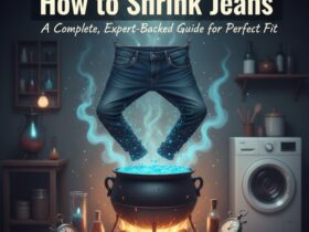 how to shrink jeans