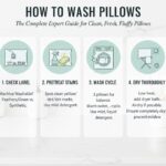 how to wash pillows