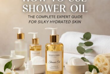 How to Use Shower Oil