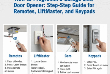 How to Program a Garage Door Opener