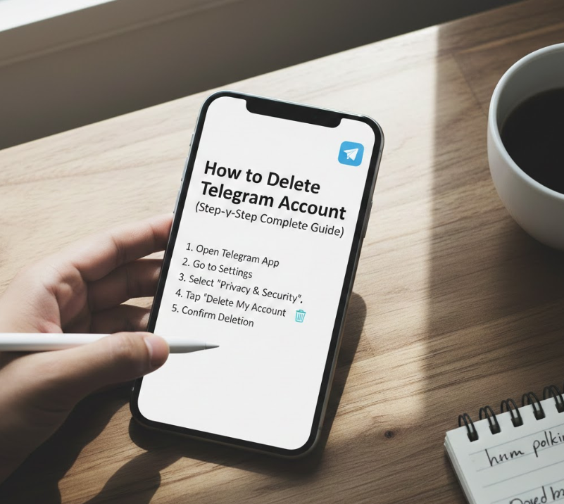 How to Delete Telegram Account
