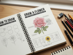 How to Draw a Flower