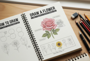 How to Draw a Flower