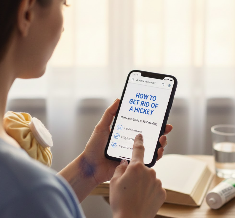 How to Get Rid of a Hickey