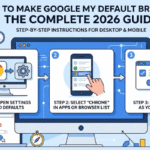 How to Make Google My Default Browser