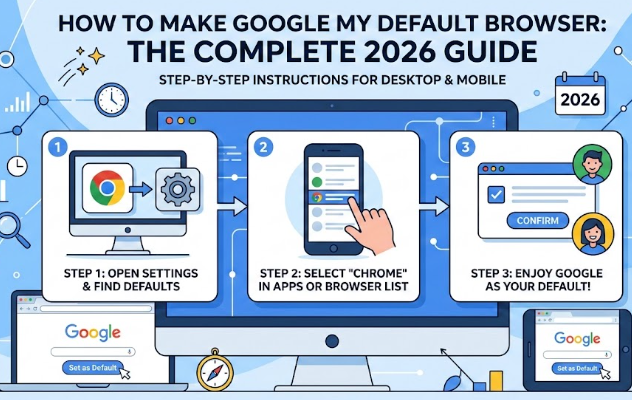 How to Make Google My Default Browser