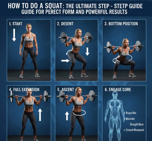 how to do a squat