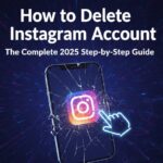 how to delete instagram account