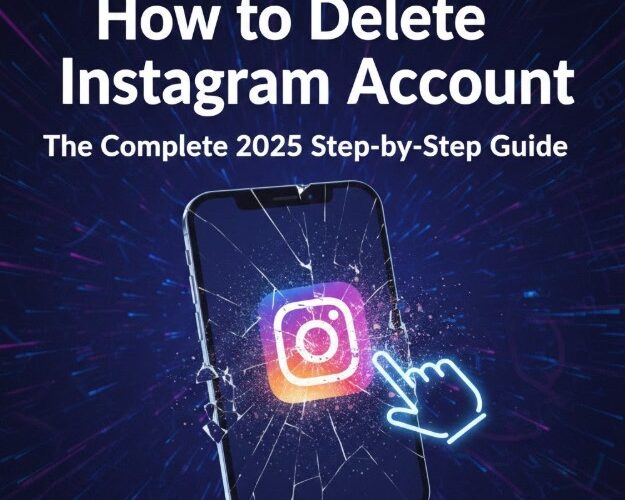how to delete instagram account