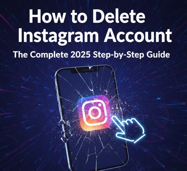 how to delete instagram account