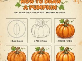 how to draw a pumpkin