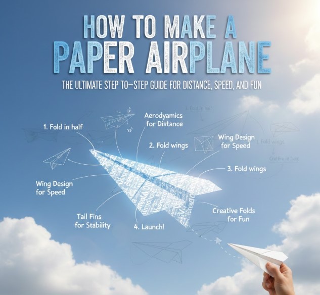 how to make a paper airplane