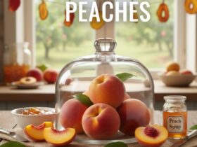 how to store peaches