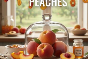 how to store peaches