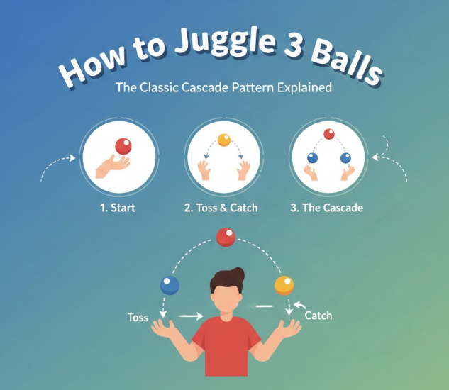 How To Juggle Step by Step Guide For Beginners