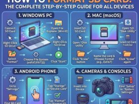 how to format sd card