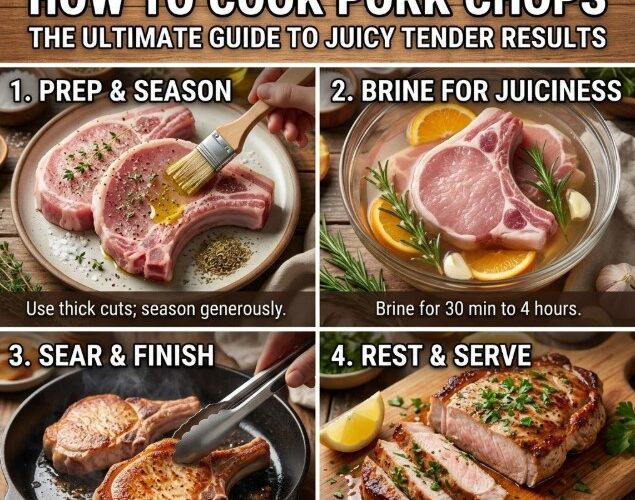 how to cook pork chops