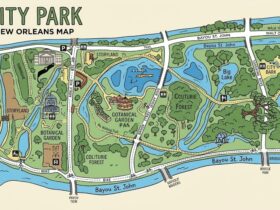 City Park New Orleans Map