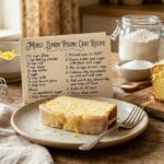moist lemon pound cake recipe
