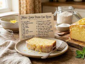 moist lemon pound cake recipe