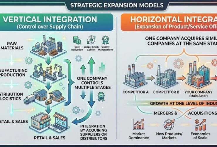vertical vs horizontal integration